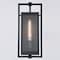 Vaxcel Sheridan 1 Light 16.25 in. H Matte Black Contemporary In/Outdoor Wall Lantern Fixture T0688 - alternate 3